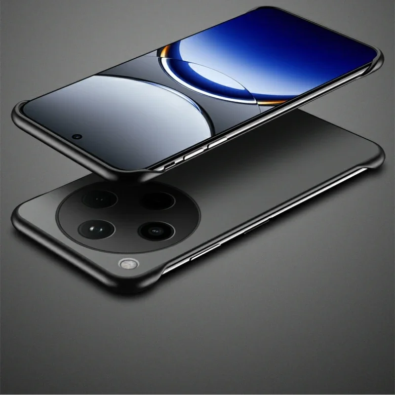 Translucent Frameless Ultra Thin Hard Matte Phone Case Bumper