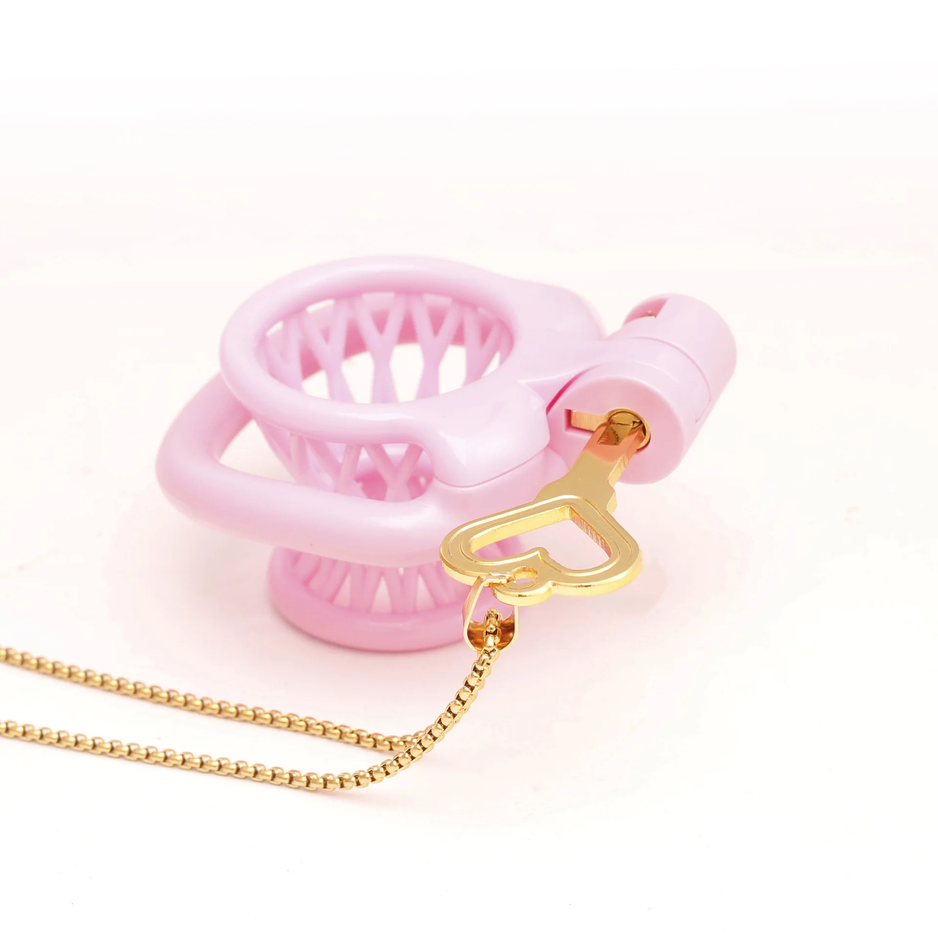 Heart Shaped Chastity Key Necklace Accessory Cages Integrated Locks Key Holder penis chastity cage chastity lock sex toy chastity cage accessory