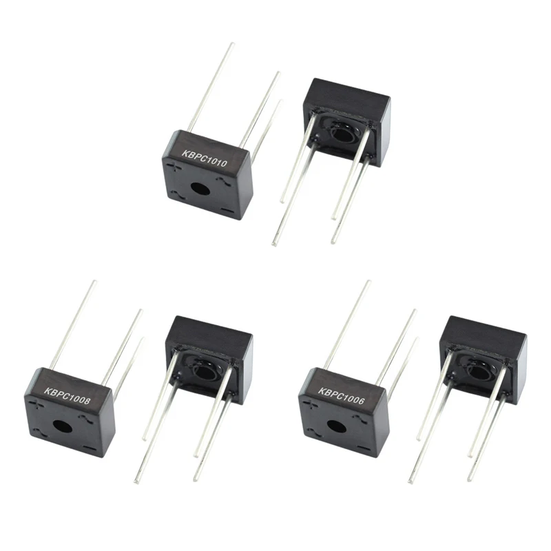 5-500Pcs-KBPC1010-KBPC1008-KBPC1006-Bridge-Rectifier-10A-1000V-800V ...