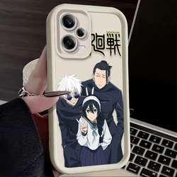 Stylish Anime Jujutsu Kaisen Phone Case Cover for Redmi Note 12 Pro 4G (1)