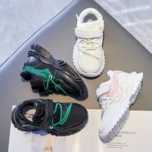 

2022 Children Shoes Soft Shell Arch Support Running Shoes Lightweight Outdoors Sneakers Girl Boy Hiking Trekking Trainers E12233