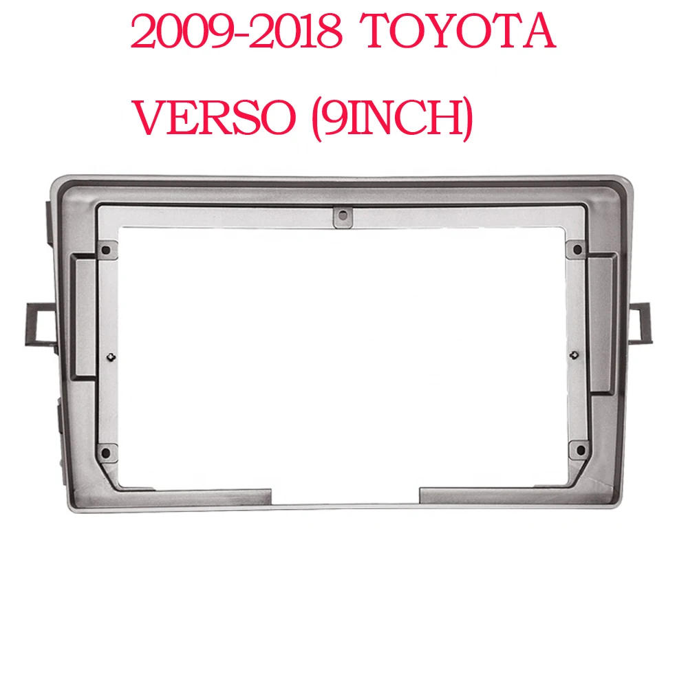 

9 Inch 2 Din Car Video Fascia for Toyota Verso R20 2009-2018 Panel CD DVD Player Audio Frame Dashboard Mount Kit