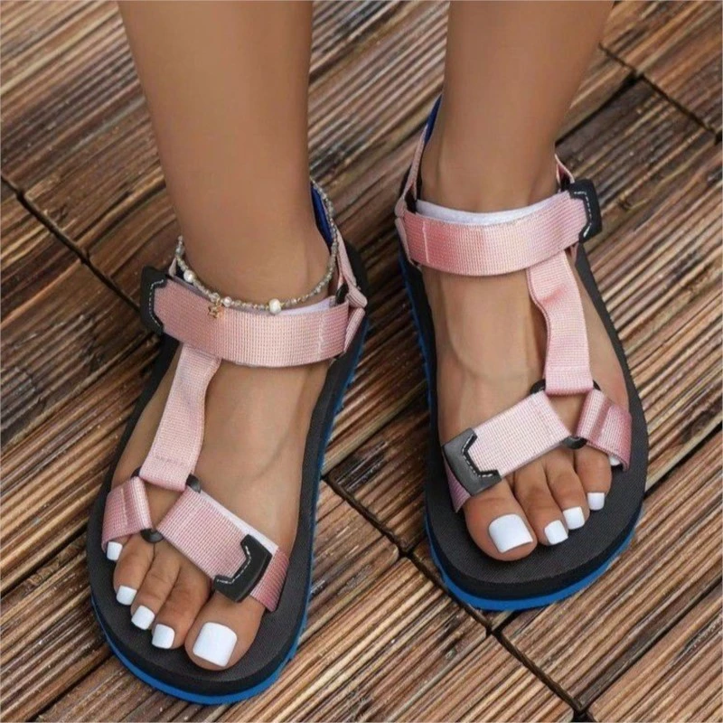 Beach Shoes Women 2023 Summer Sandals Women Antiskid Casual Multicolor Shoes Fashion Solid