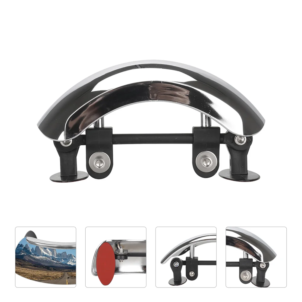 

Rearview Mirror Blind Spot Plastic for Motorbike Wide-Angle Motorcycle Windshield Windscreen Bicycle