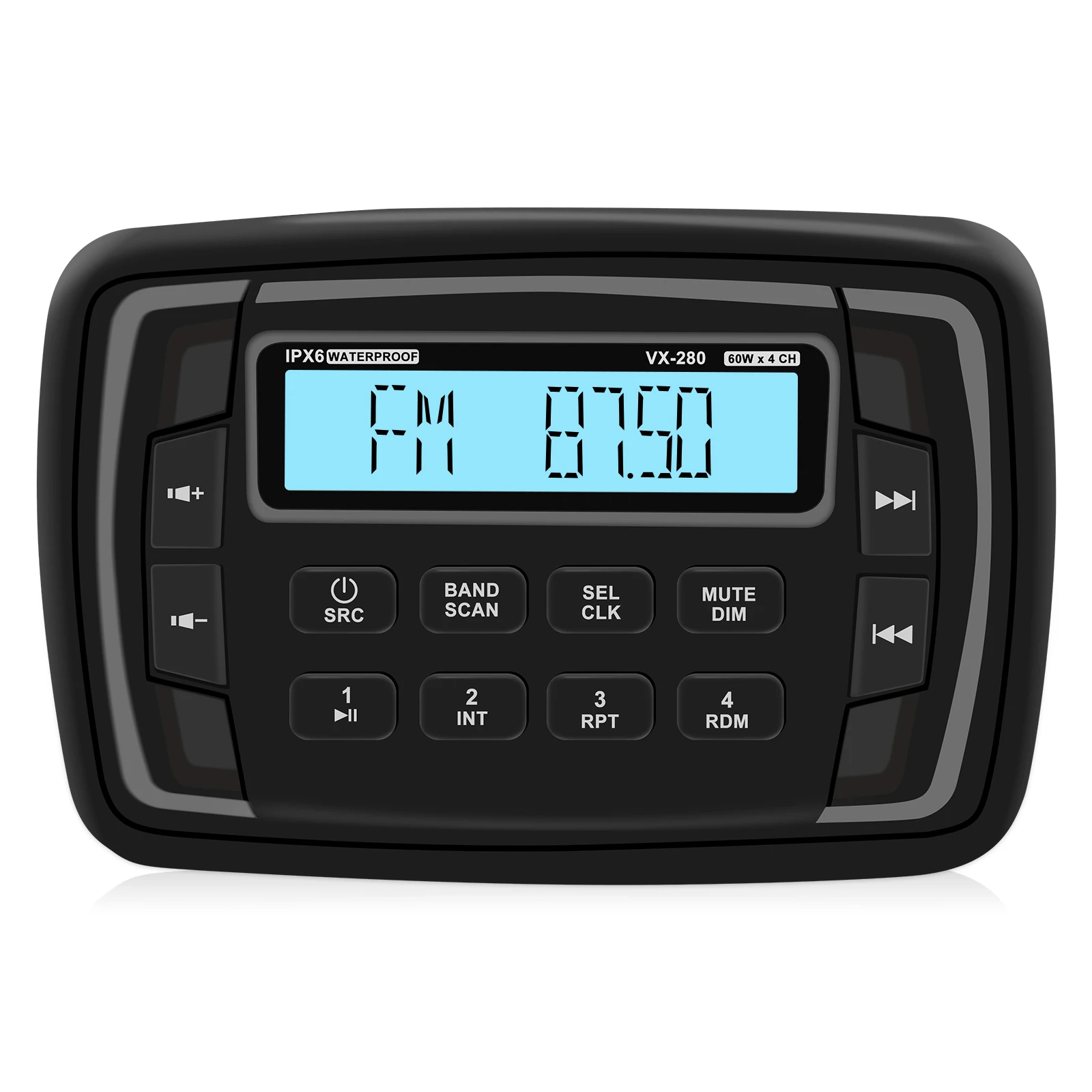 

Автомагнитола водонепроницаемая, MP3-плеер с поддержкой Bluetooth, с FM-радио и USB
