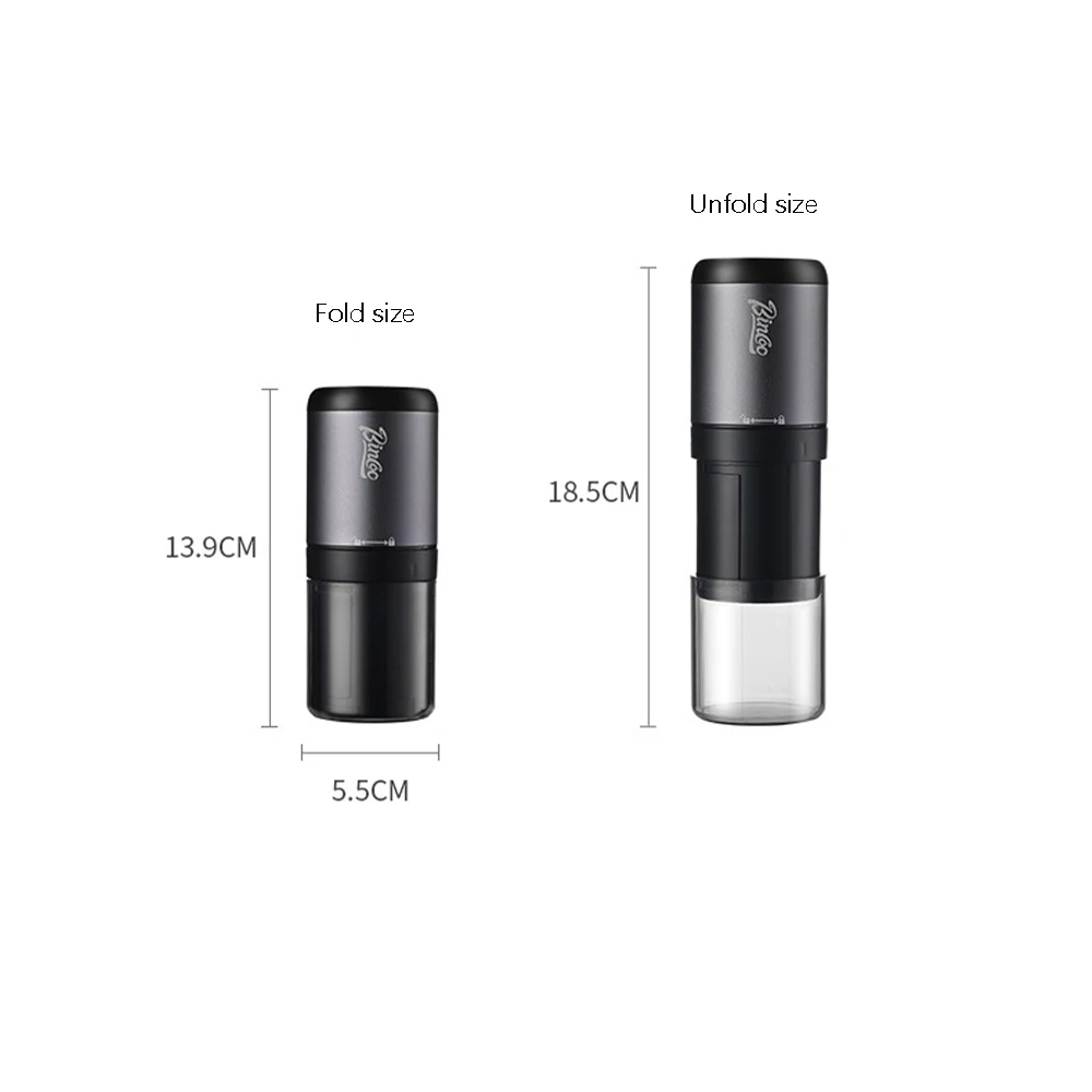 Mini Electric Coffee Grinder Portable Bean Grinder Coffee Mill Grinder Stainless Steel Grinding Core USB Charge Grinders 6