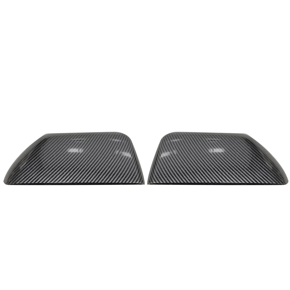 

Автомобильная боковая крышка зеркала для Ford F250 F350 F450 F550 2017-2023, верхняя полузеркальная оболочка из углеродного волокна