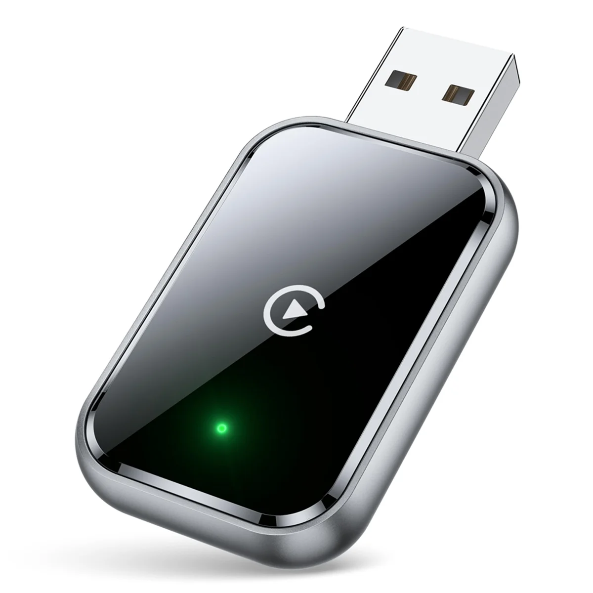 T27C Wireless CarPlay Adapter for IPhone, Convert Wired to Wireless, Mini Size, USB & USB-C, No Delay