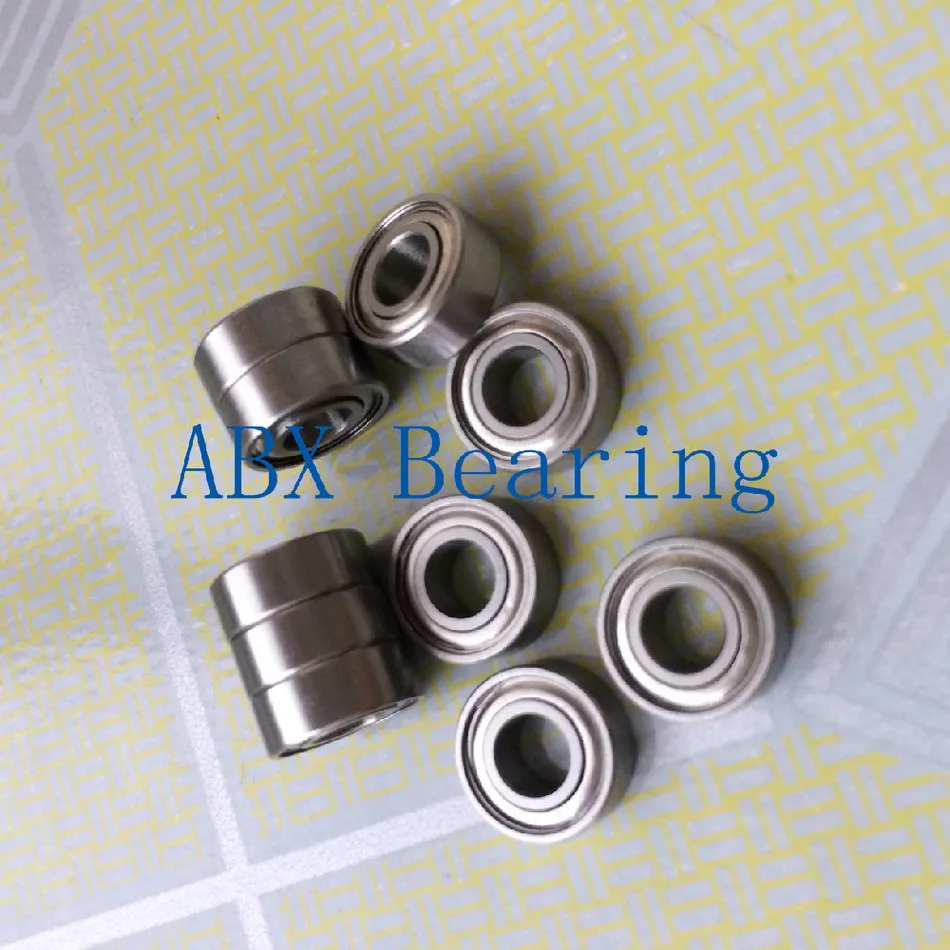 10PCS R168ZZ SR168ZZ R168 Bearings 6.35x9.525x3.175 mm 1/4 x 3/8 x 1/8 Inch Ball Bearings RI-614ZZ 6.35*9.525*3.175 mm