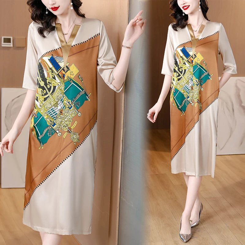 

French dress temperament elegant high-end exquisite holiday style slim senior sense of spring and summer new dress women