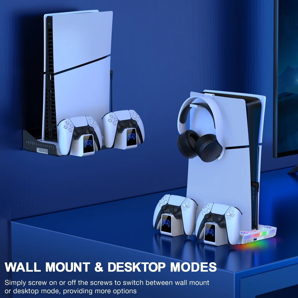 Labtec Supporto PS4 Con Ventola Di Raffreddaento E Stazione Di - Foto 10