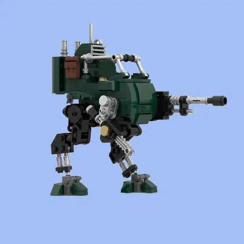Technology Popular Games 40K Model Building Moc Bricks Hammer Battle Mech Collection Blocks Gift Modular Christmas Toys DIY Sets - 2