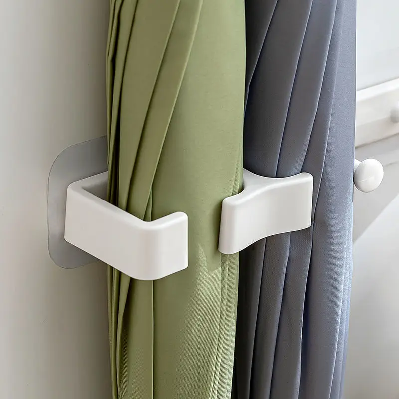 Household wall mounted non perforated umbrella storage rack drain storage rack