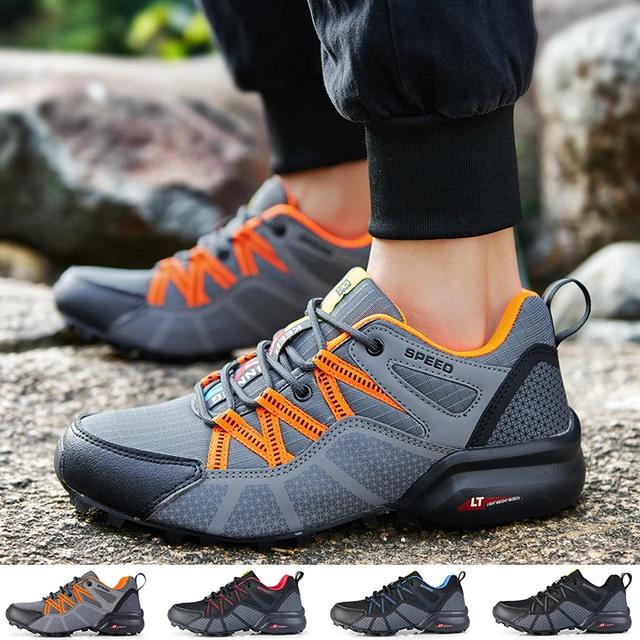 Zapatos de senderismo transpirables para hombre, botas de Trekking ligeras  para exteriores, zapatillas senderismo y trekking, zapatillas de escalada  de montaña, botas montaña hombre, novedad de 2023, envío gratis - AliExpress