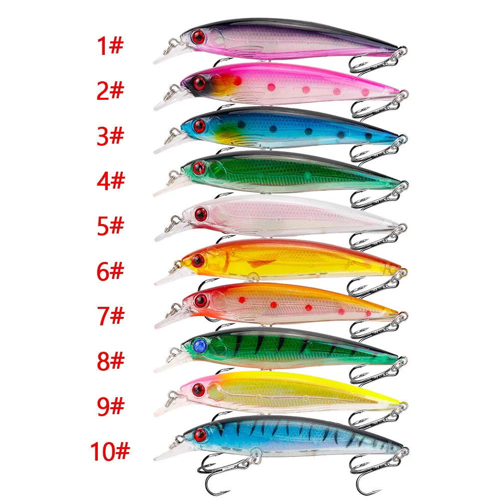 Thekuai 1pc 110cm/13.5g Minnow Lures for Bass Fishing Crankbait Pesca Carp  - AliExpress