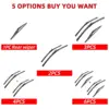 1/2/3/4/6PCS Car Wiper For Benz A Class W169 2004-2012 Front Rear Wiper Blades Brushes Auto Accessories 2008 2009 2010 2011 2012 3