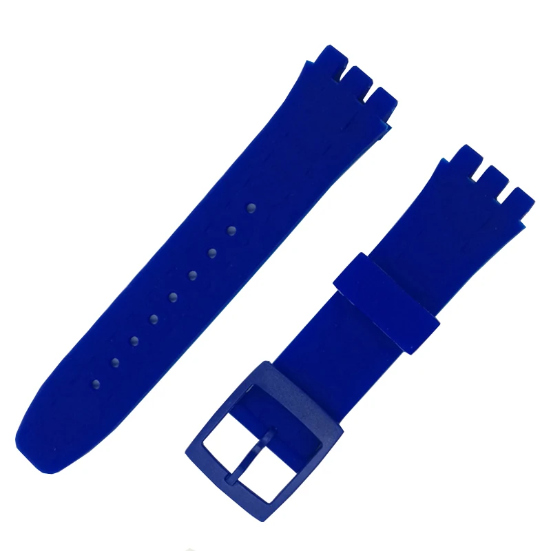 21mm Silicone Watch Strap - Durable Rubber Wristband Bracelet