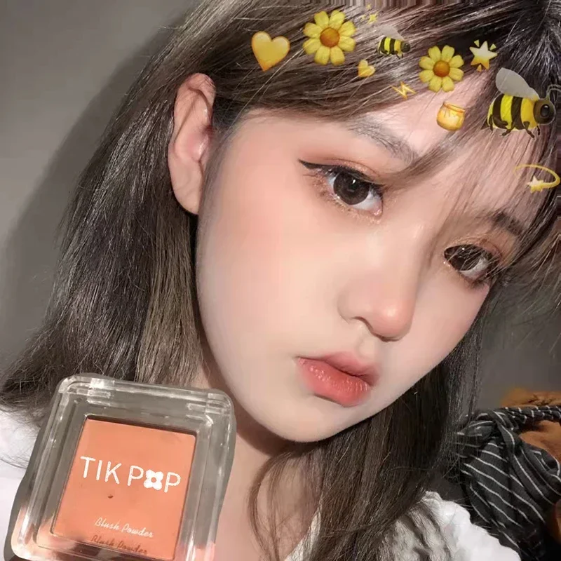 Blush Blueberry Palette Face Mineral Pigment Cheek Blusher Powder Cosmetic Natural Contour Shimmer Highlight Cream Palette powder blusher blush powder blush plate blush cream cream blusher facial blusher