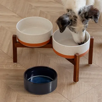 Elevated Ceramic Pet Bowls 1