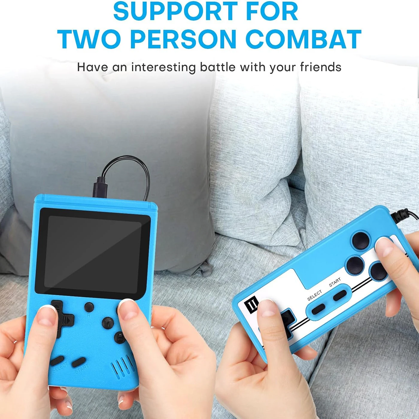 2025 Handheld Gaming Console Retro Video Games with Game Controller - 3.0-inch LCD Display - Portable Toy Gift for Men and Women 2