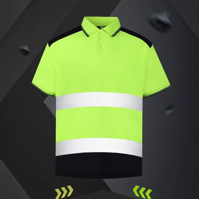 Polo Shirt Hi Vis Workwear