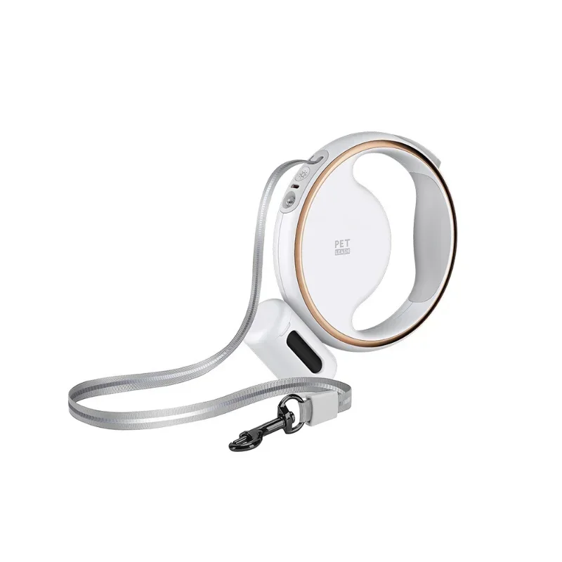 

Автоматический поводок для собак, выдвижной собачий ошейник с сумкой для уборки, с фонариком, для прогулок и бега, 3 м