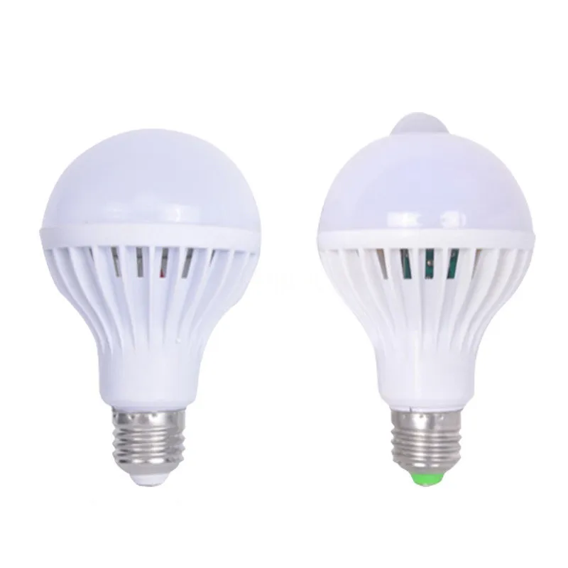 Smart Intelligent E27 A60 7W Motion Sensor LED Light Bulb - China LED  Light, LED Bulb