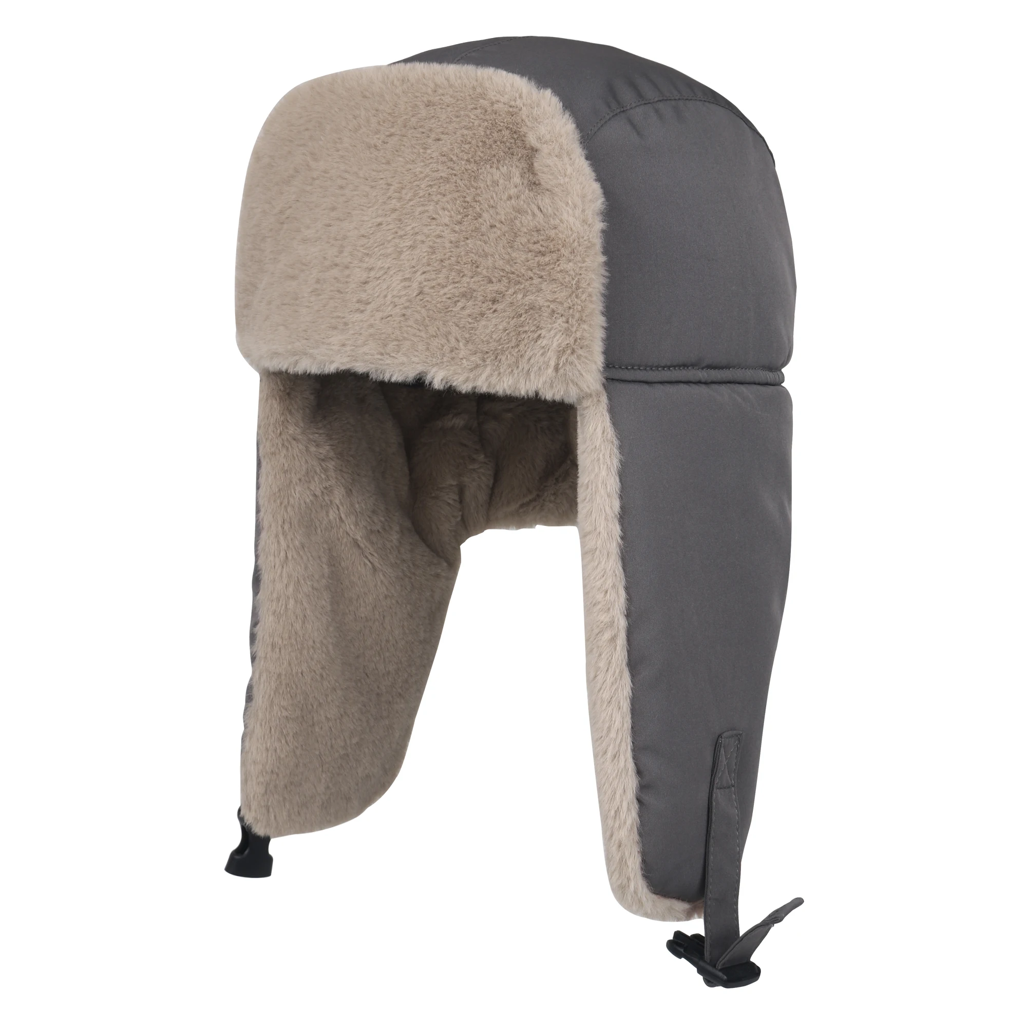 Connectyle New Chunky Warm Trapper Hat For Men Women Winter Russian Hats Thick Plush Lined Waterproof Ushanka Hunting Skiing Cap 2