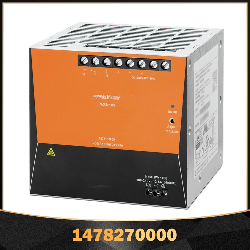 

1478270000 For Weidmuller Switching Power Supply PRO MAX 960W 48V 20A