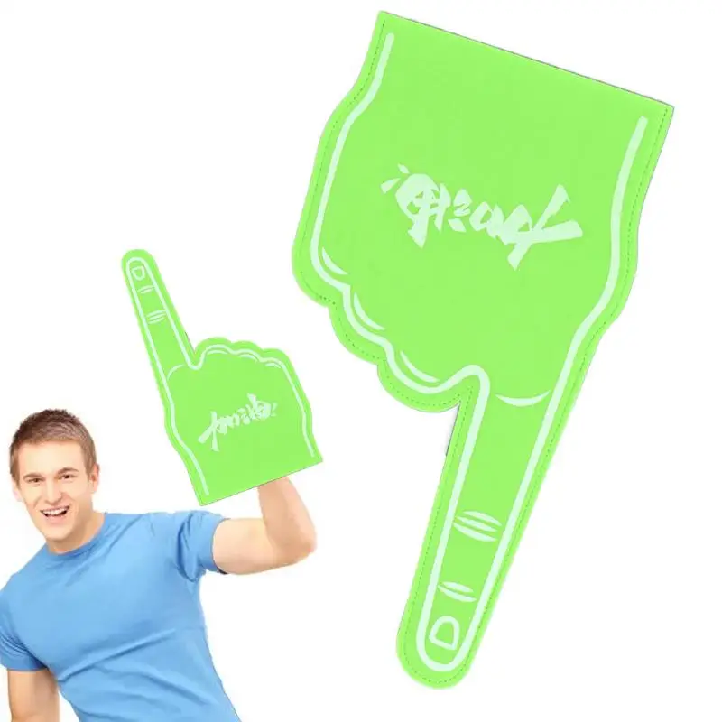 Foam Finger Large Foam Hand Sports Cheerleading Props Sports Favors Cheering Party Props Number 1 Giant Finger