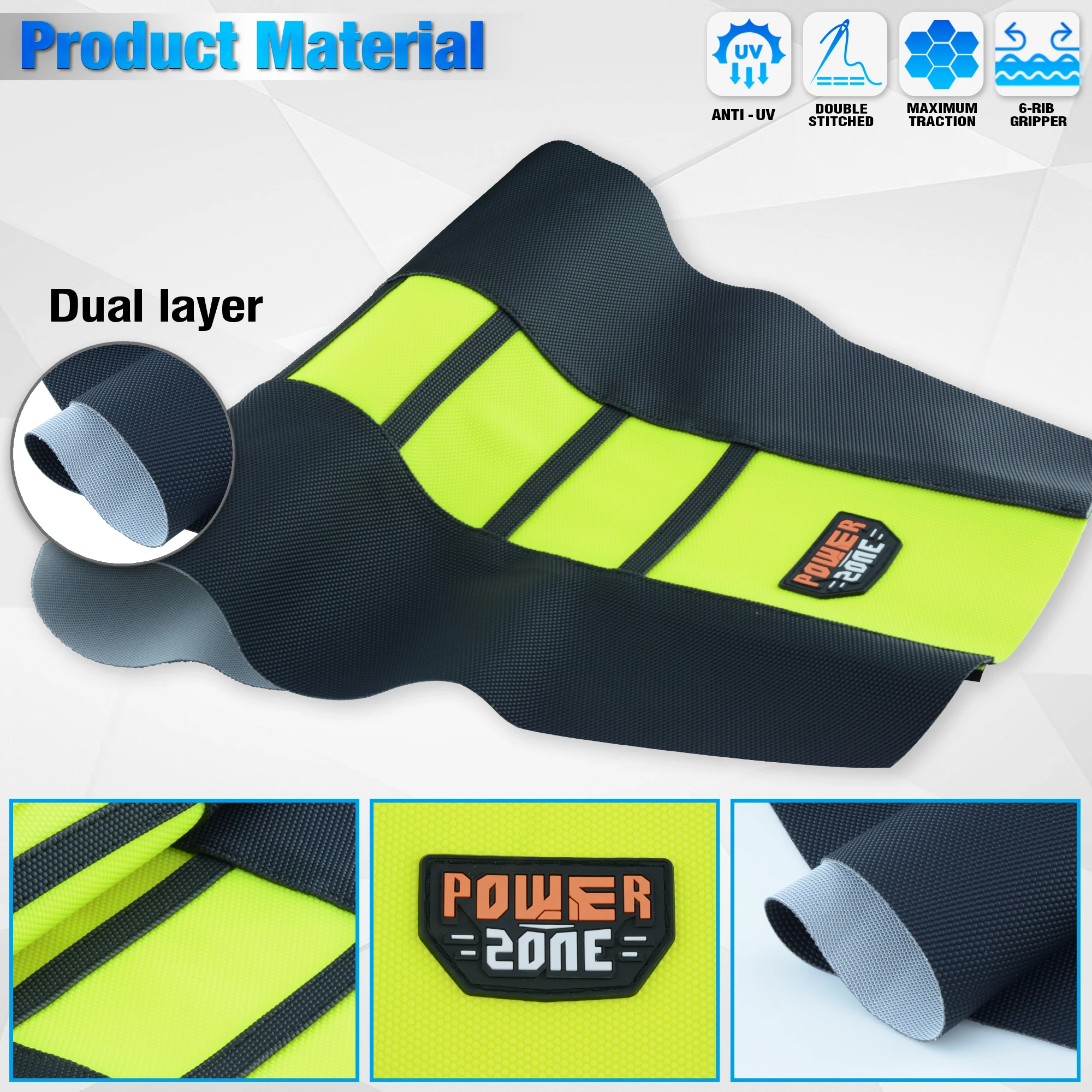 Universal Waterproof Motorcycle Seat Cover - Dirt Pit Bike Accessory