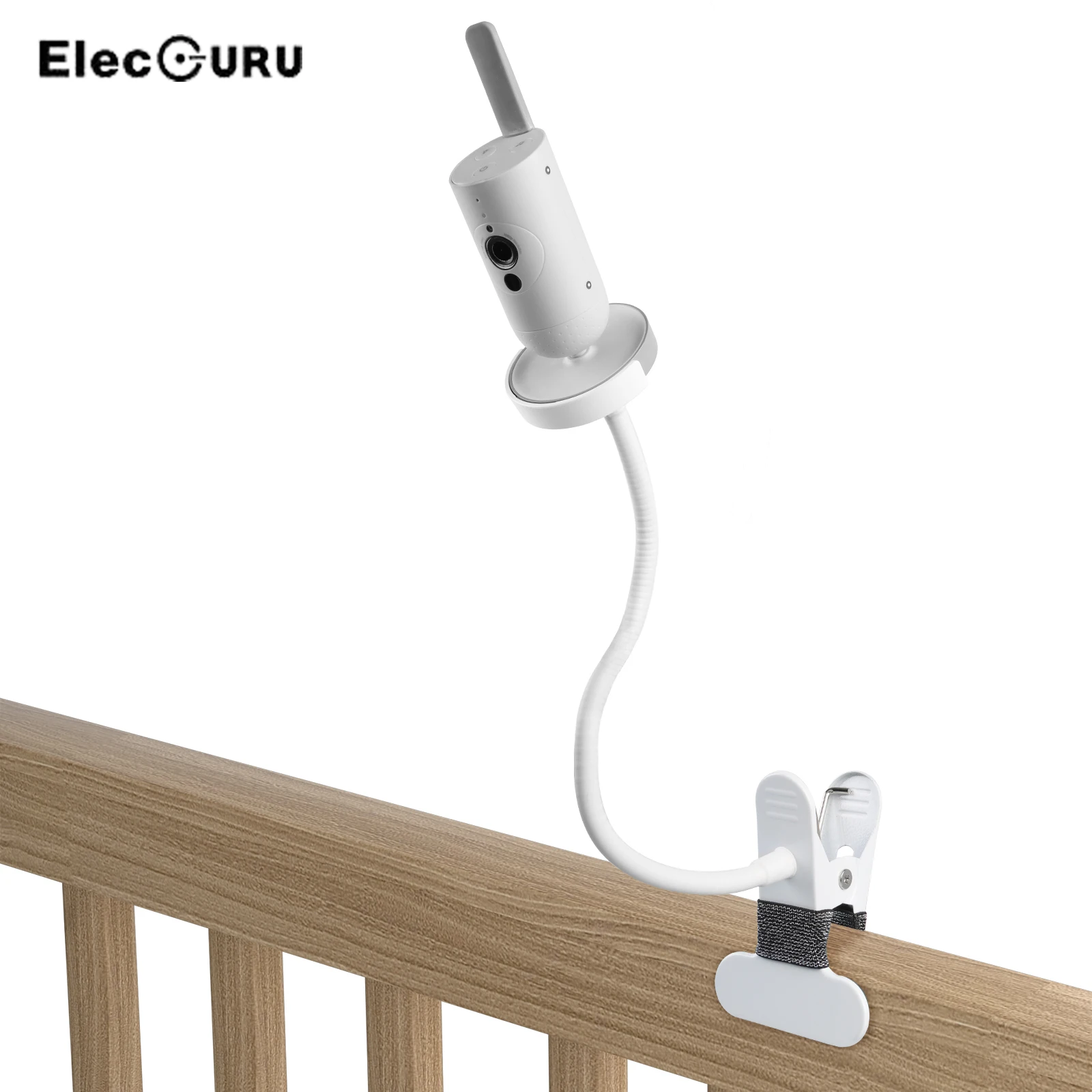 Morsetto A Clip Flessibile Con Base Per Philips Avent Connected Scd923/26 Baby Monitor,Clip Per Culla Mensole O Mobili