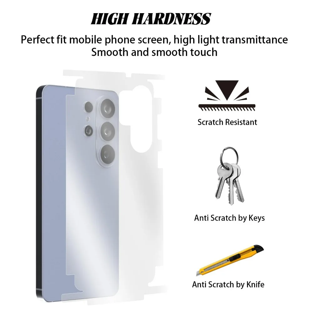 Premium Matte/HD Hydrogel Film with Installation Tool - Full Coverage Screen Protector Set