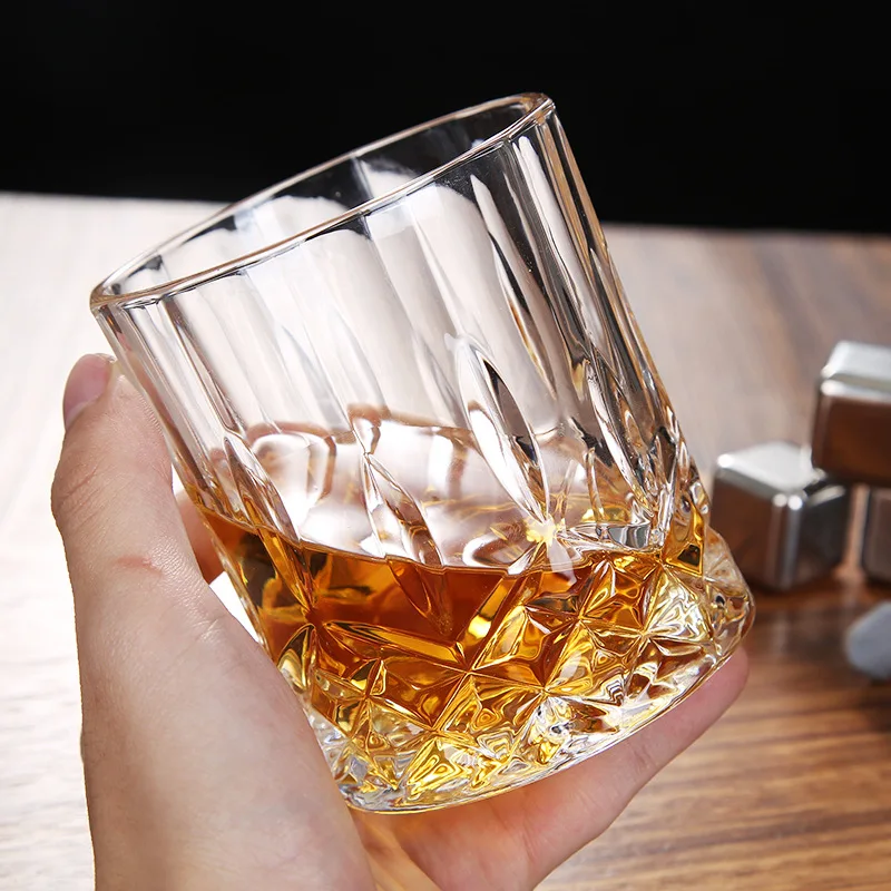 315ml Classic Whiskey Glass Transparent Household Creative Liquor Spirit Beer Glasses Party Bar KTV Vodka Gin Tequila Rum Cups