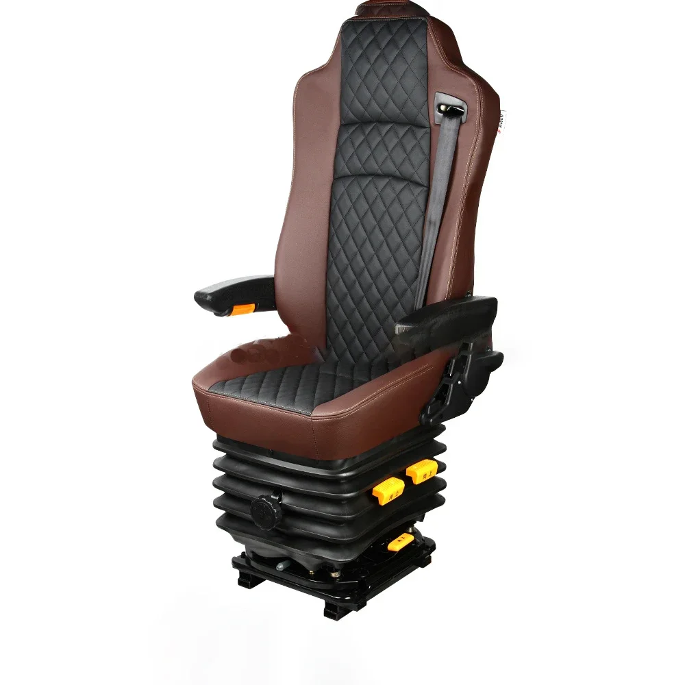 Howo Shacman Luxury Truck Parts,Freight Train Air Suspension Heavy Truck Seats