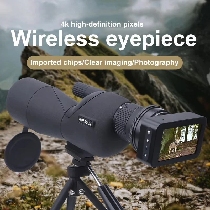 4K Telescope Eyepiece Camera for Astronomy 3 Inch Color Display Electronic Eyepi