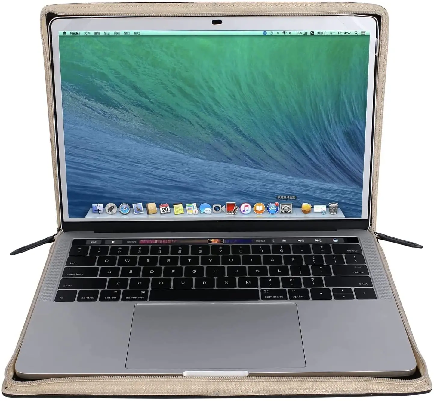 Macbook Pro M4 Funda De Cuero Para MacBook Air/Pro 13