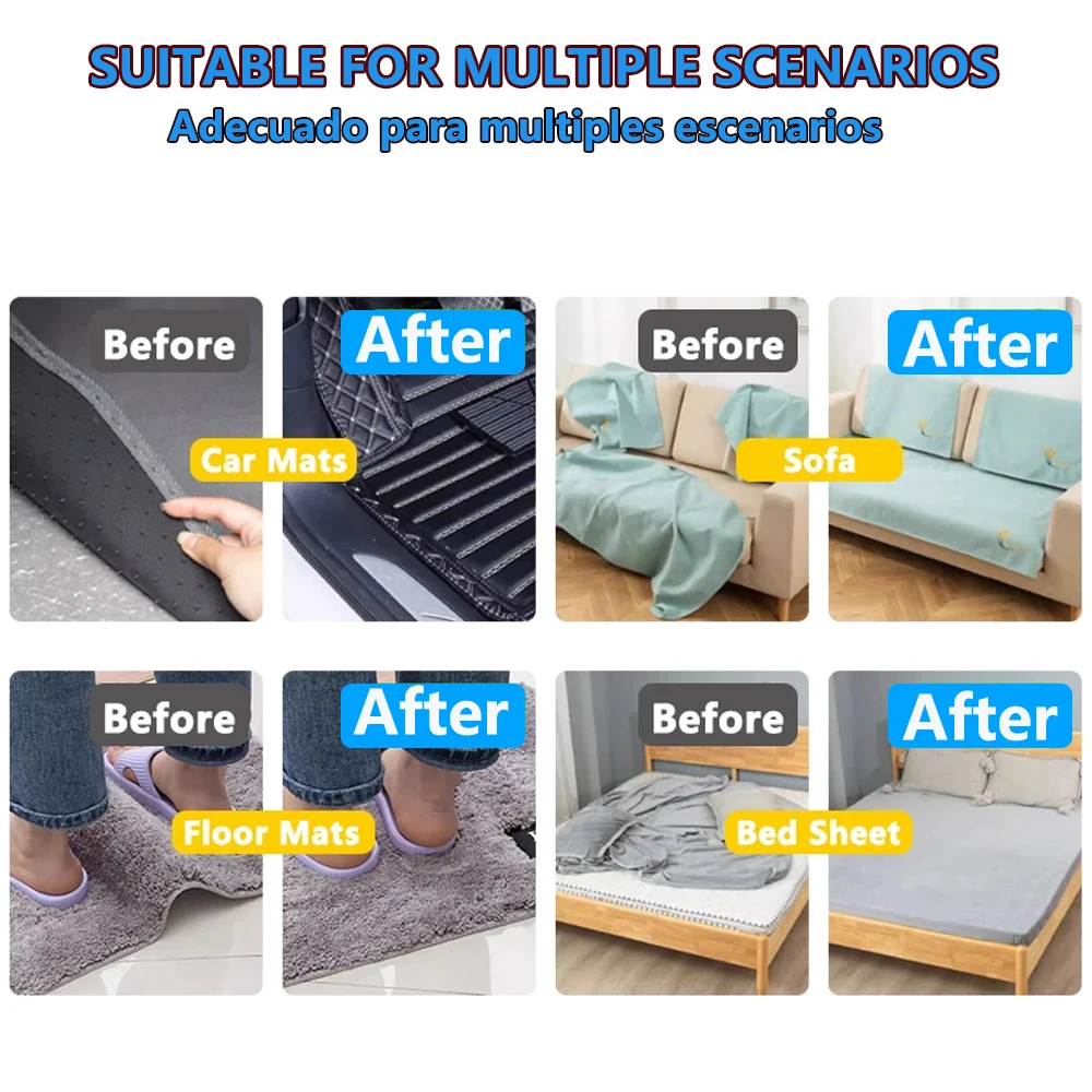 1–90cm Extra Strong Self-Adhesive Hook and Loop Fastener Tape – Double-Sided Carpet Fixing, Mounting, and Auto Adhesive Tape 6