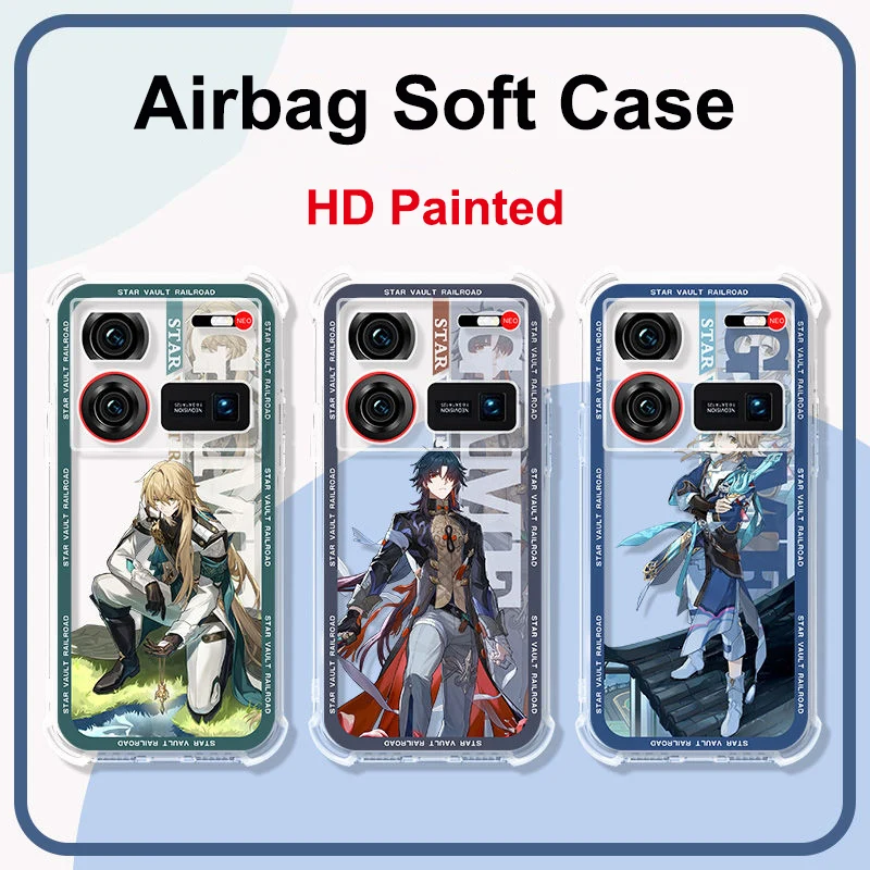 Per Nubia Z60 Ultra Rinforzato Angoli Custodia Morbida In Tpu Antiurto Per Nubia Z60 Z50 Ultra Z50S Pro Cover Nubia Play Z30 Pro