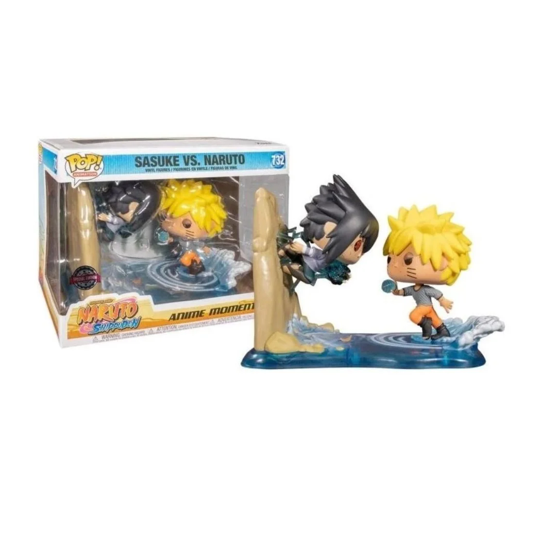 GAMESTOP限定　Funko POP! サスケ VS ナルト 732 Funko POP! Animation: Naruto Shippuden Pain vs Naruto 5.45