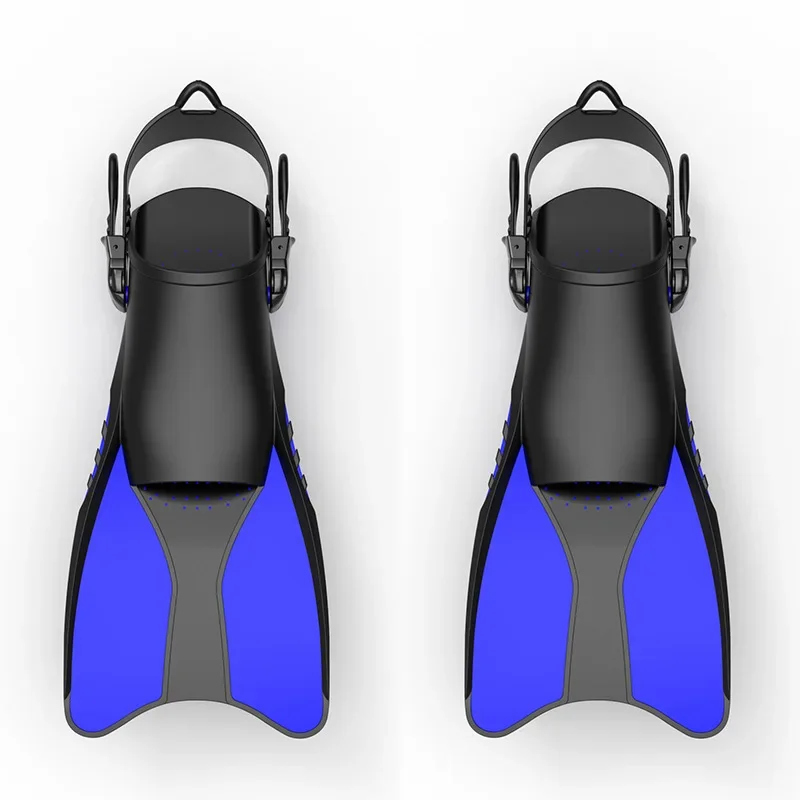 Adjustable Lace-up Frog Shoes Freestyle Diving Snorkeling Training Swim Equipment Adult Flippers Swimming Shoes 2
