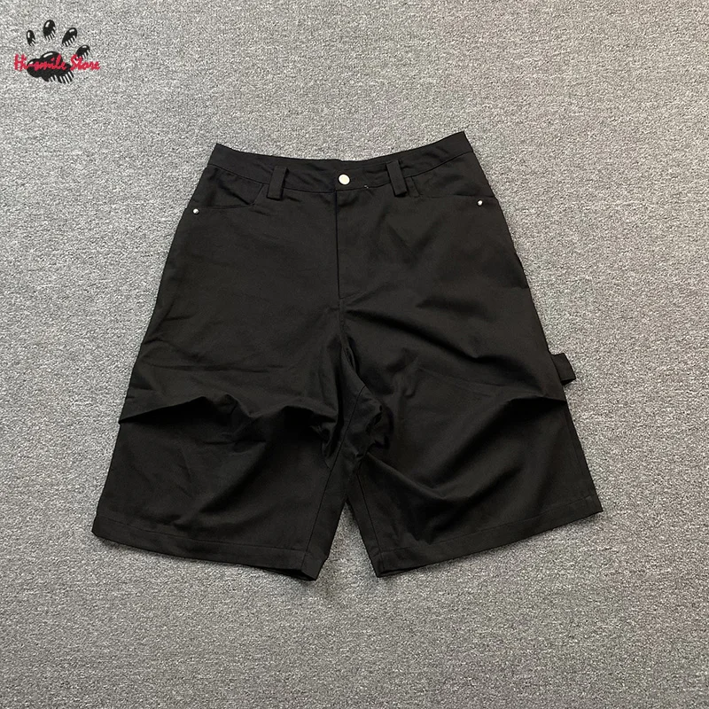 

2024 Khaki Black NONNOD Work Shorts Men Woman Best Quality Vintage Loose Streetwear