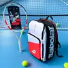Original Babolat PURE STRIKE 4th Gen Tennis Backpack Large Capacity Tennis Padel Racquet Sport Bags Holds Up To 3 Racket 6