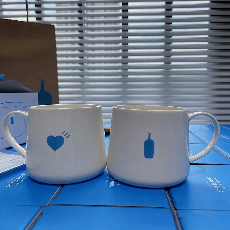 

Japan bluebottle1 Love Blue Bottle Clear Limited Ceramic Cup Coffee Cup Mug ins