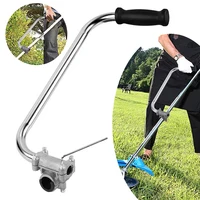 Trimmer Handle Grip For Lawn Care Universal Metal Weedeater Handle Adjustables Lawn Mower Handle Extension For Landscaping 1