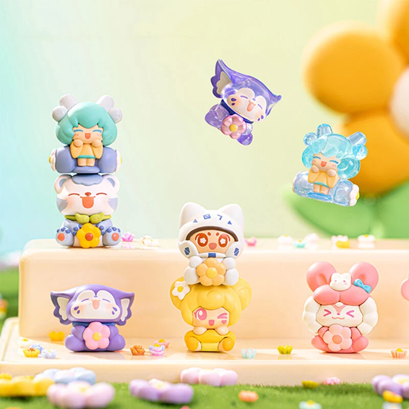 

Moetch King of Glory Flower series Mysterious box Bean Mini Blind Box Cute Cartoon Anime Figure Doll Mystery Box Ornaments Gift