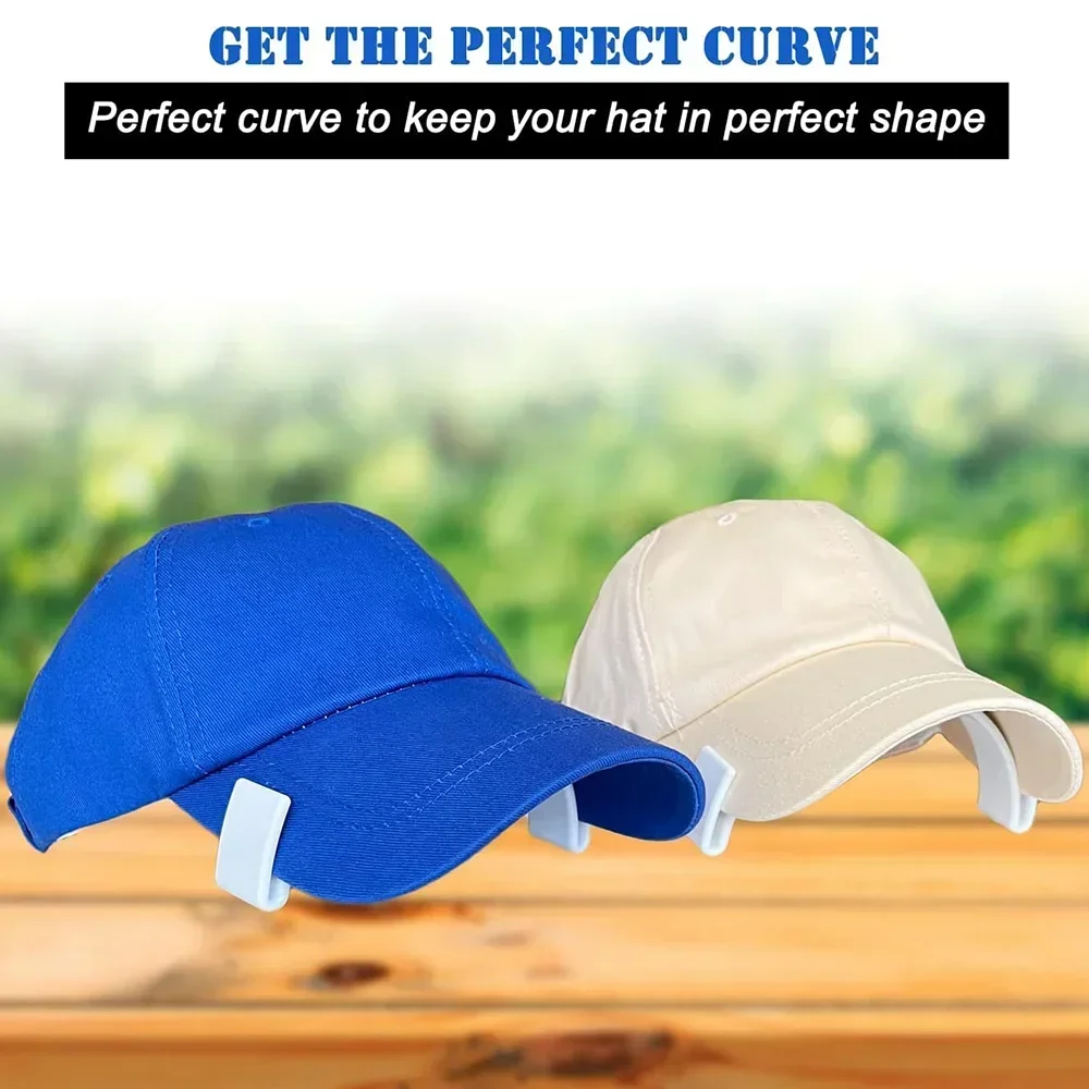 Hat Brim Bender No Steaming Required Curving Tool Baseball Caps Hat Edge Curving Shaping Band Accessories For Perfect Brim Curve