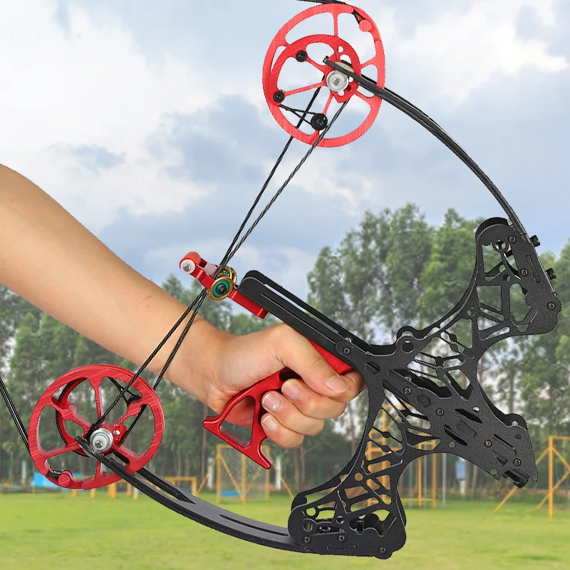 Compound Bow 45lb Bow Archery Fishing Hunting Dual-purpose Pulley