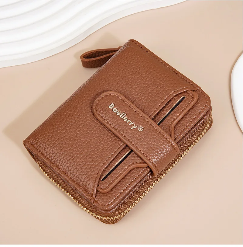 Baellerry Premium Luxury Women's Wallet Zipper Multi-functional Card Holder Top Quality Female Purse with Coin Pocket