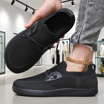 النساء واسعة تو حذاء المرأة صفر قطرة وحيد حذاء مشي تنفس عدم الانزلاق الشقق متعطل أحذية قيادة تنيس Feminino Frete دون مقابل